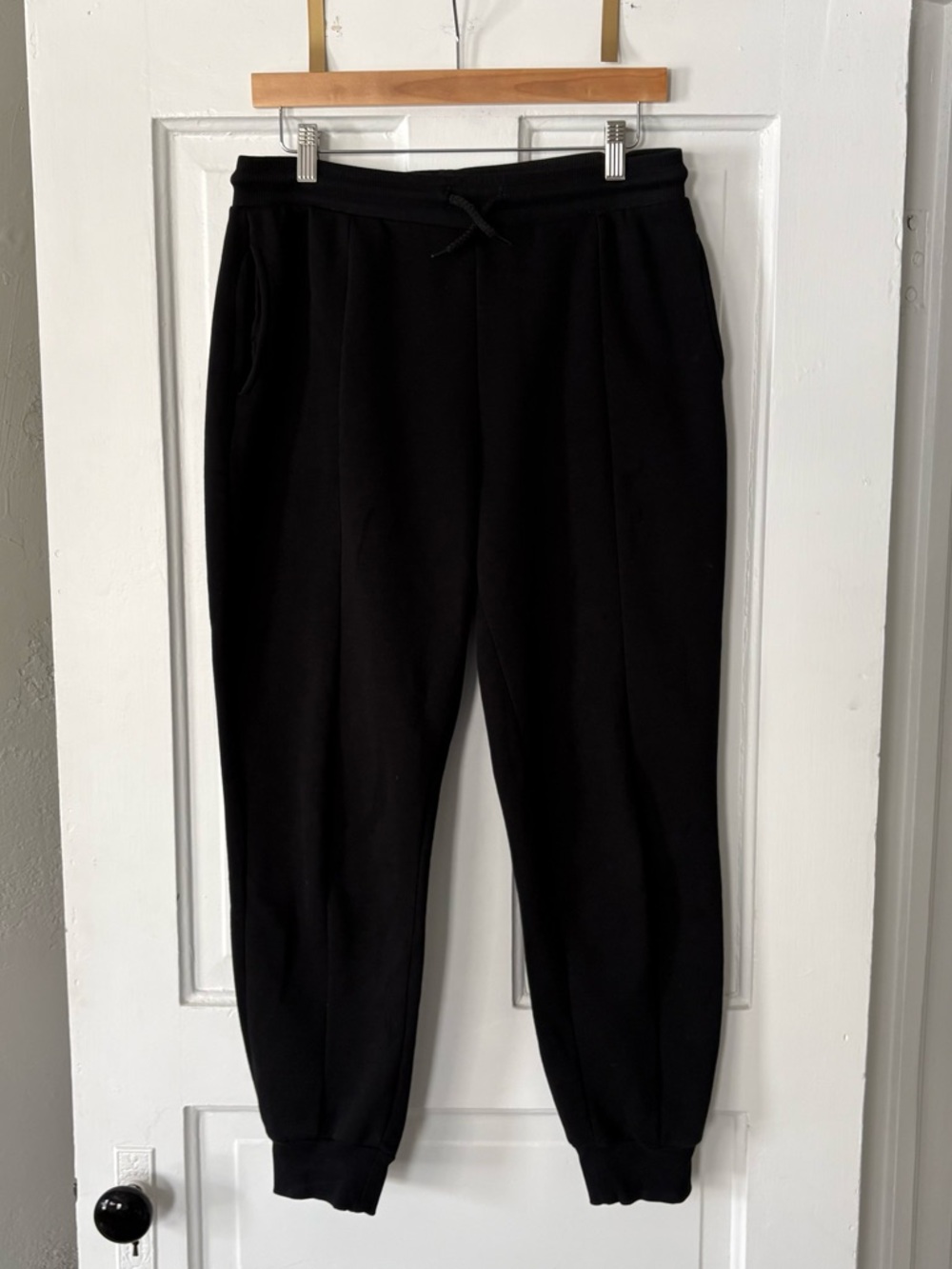 Topshop Black Jogger Sweatpants Size 6